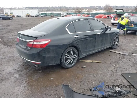 2016 Honda Accord Touring from USA, damaged, VIN 1HGCR3F96GA019085